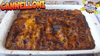 CANNELLONI RIPIENI DI CARNE  Cucina Spicciola [upl. by Yks]