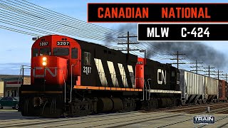 Train Simulator  Canadian National Century 424 Pack [upl. by Leander]