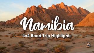 NAMIBIA TRAVEL 2024  Highlights on a 4x4 Namibia Road Trip Itinerary  Travel Tips [upl. by Hux79]