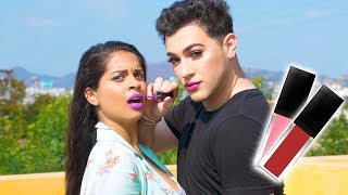 Lipstick That Changes the Way You Talk ft Manny Mua [upl. by Onahpets131]