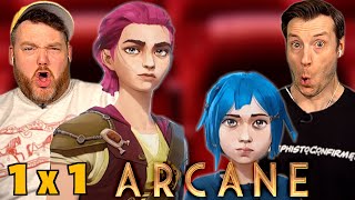 This Episode Almost Destroyed Our Channel  Arcane Season 1 Eps 1 Reaction [upl. by Anniroc]