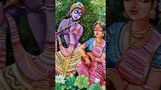 A Divine Melody Radha Krishna Hindi Music Shortsshorts [upl. by Birchard]