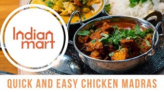 Chicken Madras Recipe and Tutorial  IndianMart [upl. by Morville]