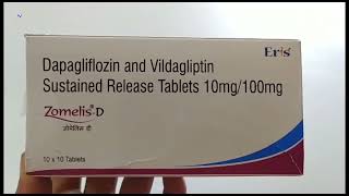 Zomelis D Tablet  Dapagliflozin and Vildagliptin Sustained Release Tablets  Zomelis D Tablet Uses [upl. by Sari]