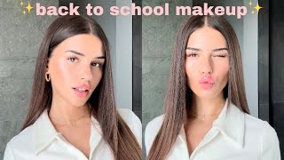 back to school makeup tutorial EASY [upl. by Elleniad]