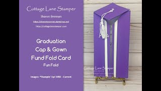 Slimline Cap amp Gown Graduation card [upl. by Nileuqcaj]