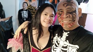 Filipino celebrates Irish traditionhalloween [upl. by Ecinnaj]