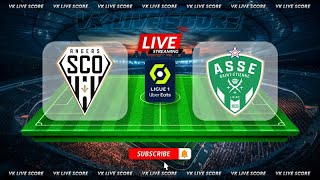 Angers SCO vs AS SaintÉtienne 🔴Live Match Today⚽🎬 [upl. by Kehoe]