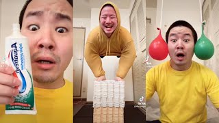 Junya1gou funny video 😂😂😂  JUNYA Best TikTok February 2023 Part 181 [upl. by Llewop]