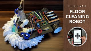 The Ultimate Floor Cleaning Robot Version 20  How To Make [upl. by Lamonica155]