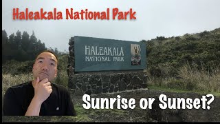 Haleakala sunrise or sunset  visiting Haleakala national park [upl. by Yerg513]