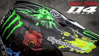 Troy Lee Designs D4 FullFace DH Helmet [upl. by Vrablik]