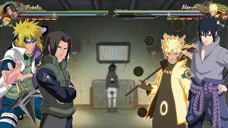 MINATO amp FUGAKU VS NARUTO amp SASUKE  Naruto Storm 4 MOD [upl. by Nnaitsirk]