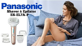 Shave amp Epilator  Panasonic ESEL7AP [upl. by Rothstein]