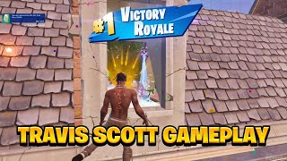 Fortnite Travis Scott Gameplay Victory Royale Chapter 5 Season 4 [upl. by Guthrie424]