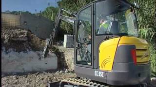 Volvo Compact Excavators EC35C Features [upl. by Seana261]