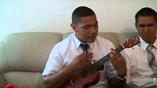 Elder Faalogo playing and singing his original ukelele song Marshall Islands 2011 [upl. by Moynahan]