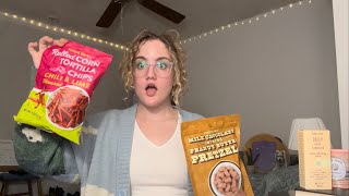 ASMR trader joes haul❤️ evening whispers while i pour you a glass of wine🥰 [upl. by Zampardi]