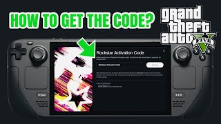 GTA 5 How To Get Activation Code Rockstar Steam Deck [upl. by Pittel]