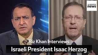 Isaac Herzog Slams Iran As ‘Empire Of Evil’ Defends Israel’s Actions Discusses Future Of Gaza [upl. by Diana419]