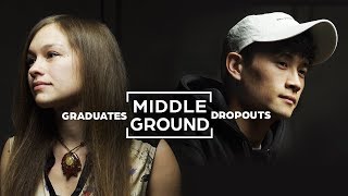 Dropouts And Graduates Is College Worth It  Middle Ground [upl. by Ameehs255]