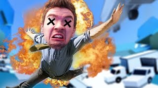 CLUSTERF THESE TRUCKS  Jacksepticeye Clustertruck DEATH Compilation Episodes 14 [upl. by Kerrill]