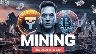 Best Crypto Mining Platform 2024  Start Mining Bitcoin ETH TRX and USDT [upl. by Sualk]