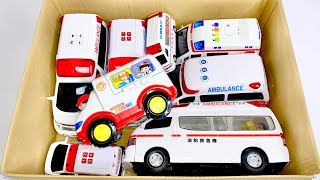 救急車のミニカー坂道走る！緊急走行テスト☆サイレン有り！！【ambulance minicar】 [upl. by Merridie]