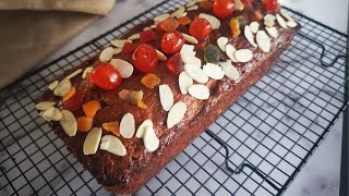 Cake aux Fruits Confits sans alcool [upl. by Pelag]