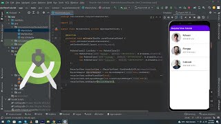 Best Recyclerview Cardview Android Studio Tutorial For Beginners [upl. by Gervais739]