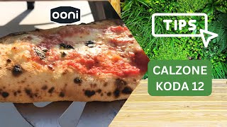 Cooking Calzone in the Ooni Koda [upl. by Bocyaj]