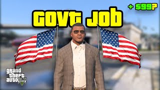 Franklin got a GOVT JOB But GTA 5 Tamil [upl. by Fair418]