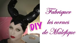 DIY Cornes de Maléfique Maleficent [upl. by Donn]