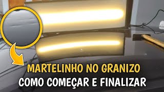 MARTELINHO DE OURO NO GRANIZO COMO COMEÇAR E FINALIZAR [upl. by Eimile910]