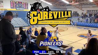 Goreville Blackcats at Trico Pioneers [upl. by Seena]