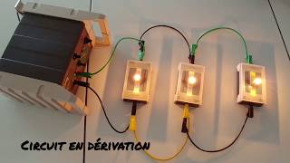 Série et dérivation  les différents types de circuits électriques [upl. by Sigsmond]