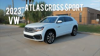 2023 VW Atlas Cross Sport SEL RLine Premium Full Review  Same as Q8 [upl. by Seroled]