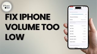 How To Fix iPhone Speaker Sound Too Low [upl. by Avika56]