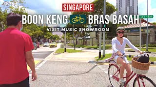 【4K】Singapore  Boon Keng to Bras Basah Complex  Feb 2022 [upl. by Wiltz]