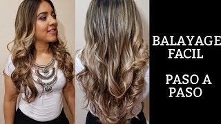 BALAYAGE coletas RUBIO CENIZA miel TUTORIAL 2024 [upl. by Wheeler429]