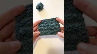 Easy Knit Pattern 🧶 Reverse Stocking Stitch Chevrons Tutorial 👉 [upl. by Doubler]