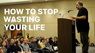 Žižek on how to stop wasting your life a step by step guide [upl. by Kynthia]