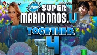 NEW SUPER MARIO BROS U TOGETHER 🍄 4 [upl. by Trinee295]