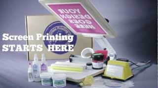 Ryonet Screen Printing Starter Kit DIY TShirt Printing [upl. by Siloam]