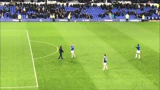 Everton Fans Reaction To Everton 14 Liverpool At FullTime [upl. by Drahsar195]