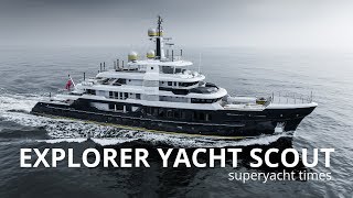 Explorer superyacht SCOUT on the North Sea [upl. by Moulton]