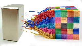 Playing with 60 000 Magnetic Balls ⭐ Slow Motion ⭐ 1001 Satisfying Video [upl. by Arraic]