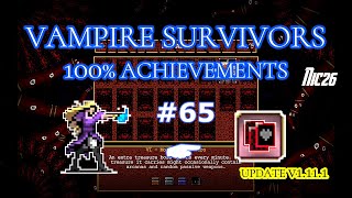 Vampire Survivors  65 DARKASSO New Update 1111 [upl. by Silvestro]