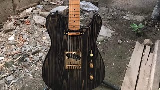 Pinecaster guitar build part 2 [upl. by Jarlath837]