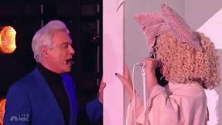 Sia amp David Byrne  Unstoppable Live  Mileys New Years Eve Party [upl. by Rede613]